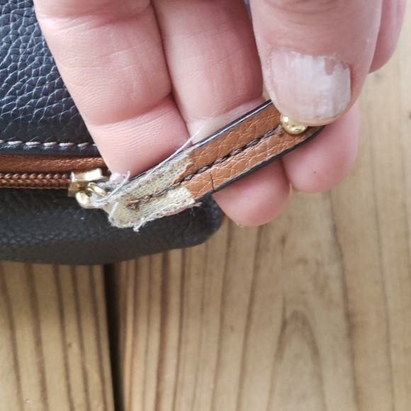 Tignanello black/brown crossbody and handbag - Picture 7 of 10